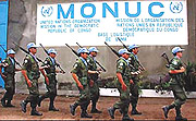 The blue helmets have been accused of not doing enough to adress the root causes of the DR Congo conflict.