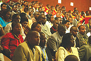 Some of the people who attended the National Dialogue.