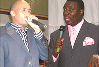 L-R: Apostle Joshua Masasu, Pastor Paul Gitwaza.