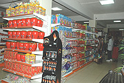 Inside Simba Supermarket. (Photo/G. Barya).