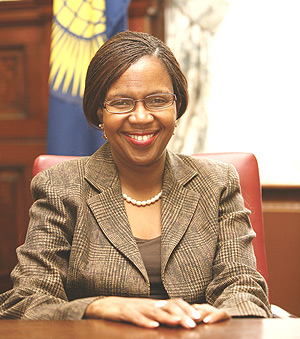 DEPUTY SECRETARY-GENERAL COMMONWEALTH, Mmasekgoa Masire-Mwamba.