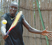 RWANDAu2019S TOP SEED: Jean-Claude Gasigwa.