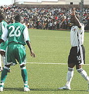 IF YOUu2019RE SKIPPER HANDS UP: APR captain Mbuyu Twite, seen here against Kenyau2019s Gor Mahia has been as good they get since joining the club two years ago.