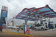 Kobil petrol filling station at Kisementi opens with a new modern look. (Photo / J. Mbanda).