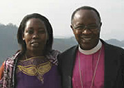  Bishop John Ruchahana and wife.