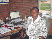 Annie Kairaba in her office