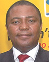 Outgoing CEO of MTN Rwanda THEMBA KHUMALO.