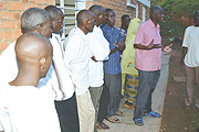 Traditional Healers at Muhima Police Post. (Photo/ G.Barya)