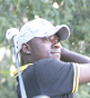 Hakizimana takes a swing in a previous tournament.