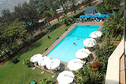 Pool side of Hotel Milles Colline (File Photo)