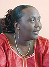 Domitille Mukantaganzwa, the Executive Secretary of Gacaca