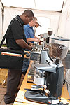 Coffee tasters during the international coffee conference hosted by Rwanda last year. (File Photo).