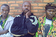 From L-R.Ukwitegetse, Ukwigize and Nyirahabimana allegedly accused of being behind the incidence.