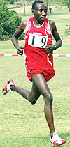 Dieudonne Disi in action during last month East Africa Military Games.