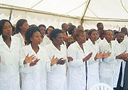 Over 1000 secondary school teachers  turned up for the meeting. (Photo: B. Mukombozi)