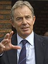 Former British PM Tony Blair.