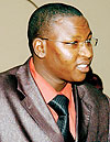 EXPRESSED OPTIMISM; Gratien Dusingizimana (Photo;F.Goodman)