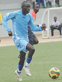 Rayonu2019s Abdul Uwimana made a big difference for the Blues after coming on as a second half substitute. (File Photo)