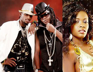 L-R : Radio and Weasel;Grace Nakimera