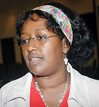 ADVISED: Dr Agnes Binagwaho