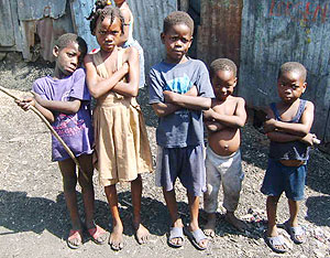 Haitian children are being airlifted into the United States.