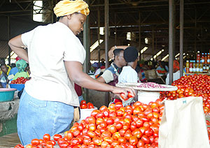 The project will enable farmers compare market prices by the use of a mobile phone. (File Photo)