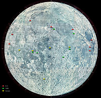 Earthu2019s moon image.