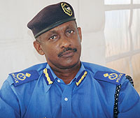 The Director of Medical Services in the National Police Ass.Com. Dr. Wilson Rubanzana.