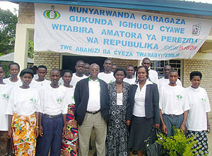 Some of the cooperative members pose for a group photo at the training. (Photo: D. Sabiiti)