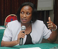EAC Deputy Secretary General Beatrice Kiraso. (File Photo)