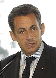 President Nicolas Sarkozy