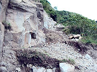 One of the stone quarries  in Mururu. (Photo / S. Mugisha)