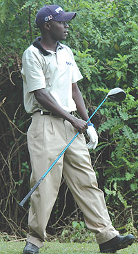 Emmanuel Ruterana wants to make the cut at the Kenya Open. (File Photo)