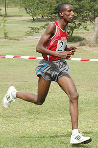 Gervais Hakizimana is one of the athletes vying to impress in Poland. (File Photo)