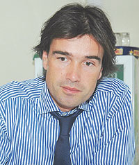 Bralirwa commercial manager Alexander Koch