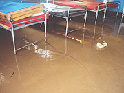 WATER LOGGED: Nyundo health centre was not spared. (Photo/ R.Mugabe)