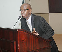 Francis Mugisha, Vice president of ICPAR(Photo/ J. Mbanda)