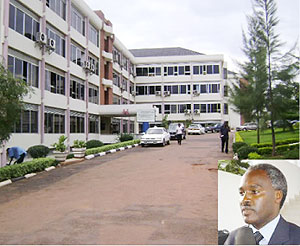 KIST is one of the biggest universities in Rwanda. Inset, Dr Charles Murigande, Minister of Education