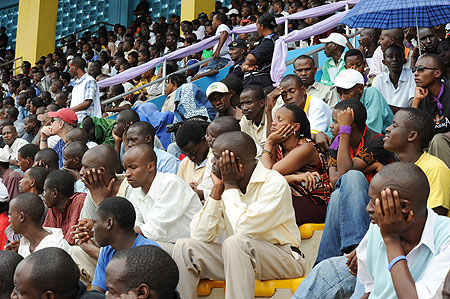 Kigali city Residents who turned up in big numbers  for the commemoration (Photo Urugwiro Village)