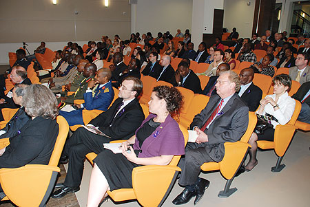 Some of the people who took part in the commemmoration in Washington DC.