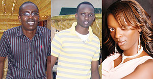 L-R : Aimable Kubana ; Meddy ; Miss JoJo