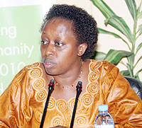 City Mayor Aisa Kirabo Kacyira (Filephoto)