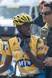 South Africa based cyclist Adrien Niyonshuti is expected to miss the Kwita Izina tour.