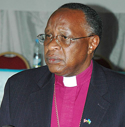 CHALLENGED: Bishop John Rucyahana (File photo)