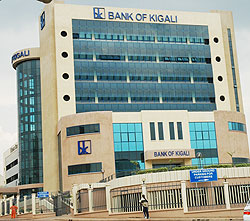 The main headquarters of BK. The bank has vowed to boost remittences from Rwandans in the Diaspora (File Photo)