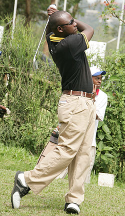 Hakizimana will lead Rwandau2019s surge in the KCB E.African golf tour which tees off this morning. (File Photo)