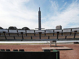 Estadio Centenario, the location of the first World Cup final in 1930 in Montevideo, Uruguay