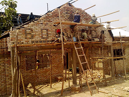 The house that will serve as a maternity home at Matyazo Health Centre (Photo J.P Bucyensenge)