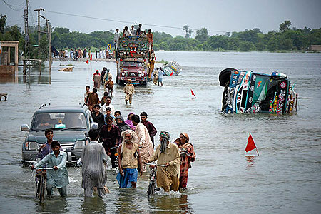 Floods in Pakistan (Internet Photo)