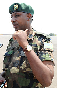 Army spokesman, Jill Rutaremara